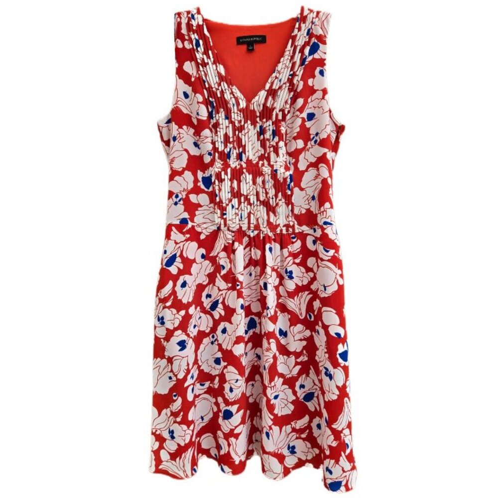 Banana Republic Fit & Flare Floral Dress - Size 2
